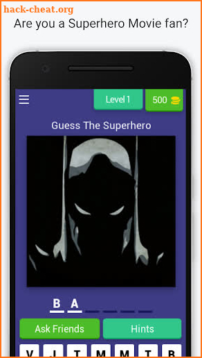 Guess the Superhero - Marvel Superhero Trivia Quiz screenshot