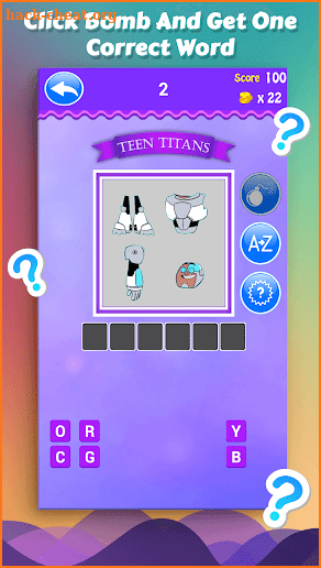 Guess the Teen titans screenshot