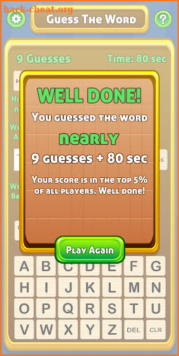 Guess The Word - Fun Free Word Game screenshot