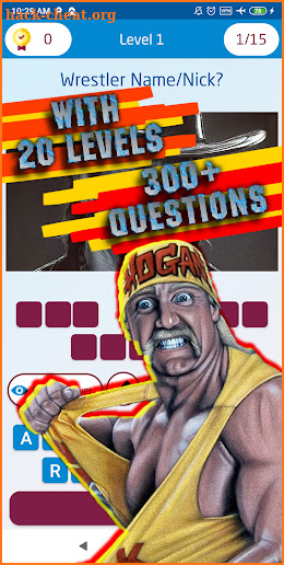 guess the wrestler quiz screenshot