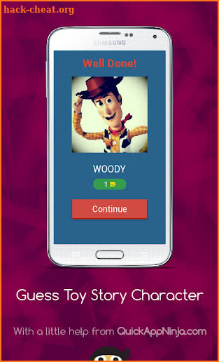 Guess Toy Story Character screenshot