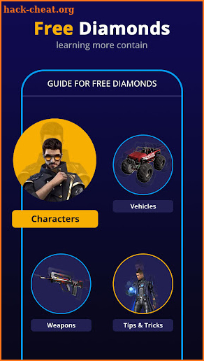 Guide and Diamonds for FFF screenshot