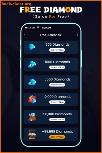 Guide and Free 2021 Free Diamonds for Free screenshot
