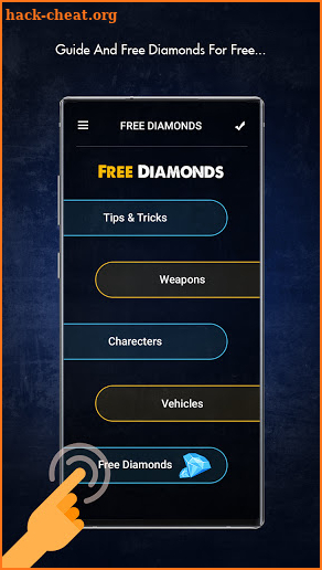 Guide and Free Free Diamonds for Free screenshot