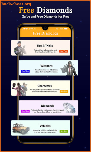 Guide and Tips For Diamonds screenshot