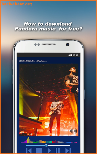 Guide Begin For Pandora Music screenshot