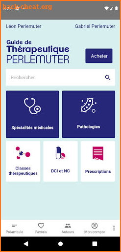Guide de Thérapeutique screenshot