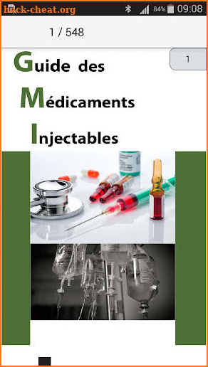 Guide des Médicaments Injectables screenshot