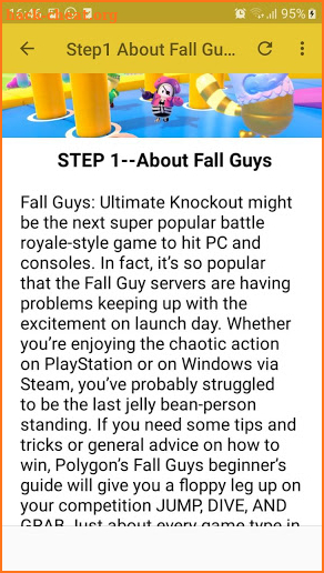 Guide Fall Guys Game screenshot