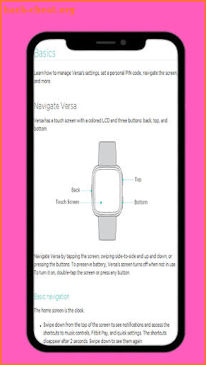 Guide Fitbit Versa 2 Watch screenshot