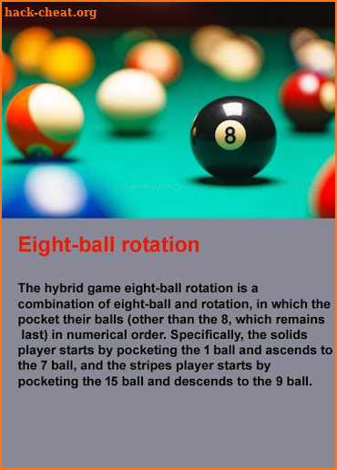 Guide for 8 Ball Pool- Guideline Tool 8 Ball screenshot
