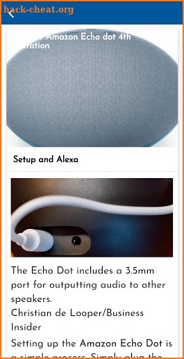 Guide for Amazon Echo dot 4th Génération screenshot