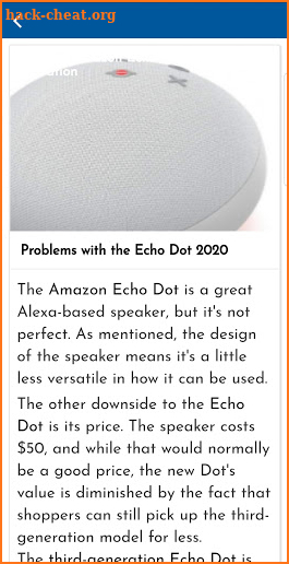 Guide for Amazon Echo dot 4th Génération screenshot
