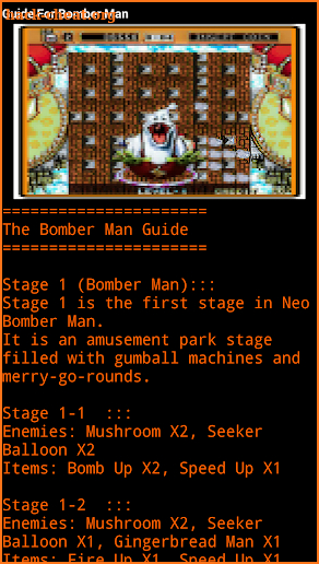 Guide For Bomber Man screenshot