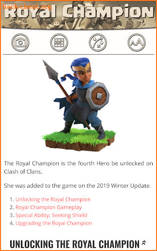 Guide for Clash of Clans CoC screenshot