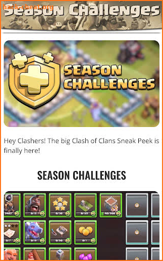 Guide for Clash of Clans CoC screenshot
