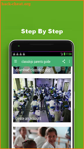 Guide for ClassDojo - parents  and Teachers Guide screenshot