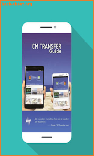 Guide for Cm transfer screenshot