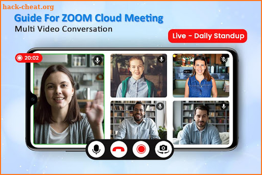 Guide for Conference Video Meeting screenshot