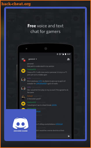 Guide for Discord: Friends, Communities, & Gaming screenshot