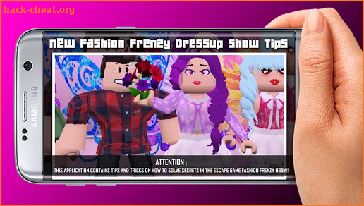 Guide for Fashion Show Frenzy Dress Up Obby Tips screenshot