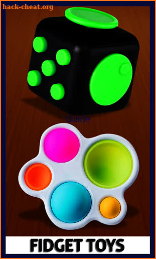 Guide for Fidget Cube 3D Antistress Toys. screenshot