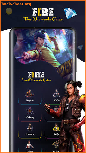 Guide for Fire and Free Diamonds for FF screenshot