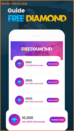Guide For Free Diamond 2021 screenshot