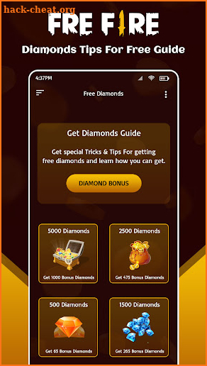 Guide For Free Diamonds - Daily Free Diamonds screenshot