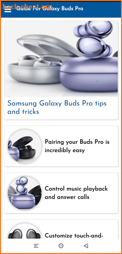 Guide For Galaxy Buds Pro screenshot