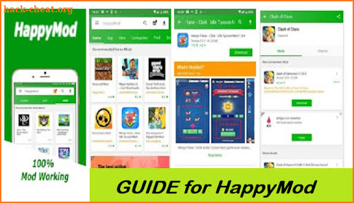 Guide for HappyMod Happy Apps screenshot