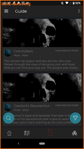 Guide for Haunt @ Kings Dominion screenshot