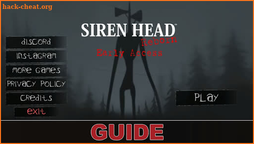 Guide for Horror Siren Head SCP 6789 screenshot