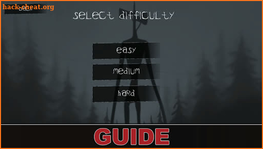 Guide for Horror Siren Head SCP 6789 screenshot
