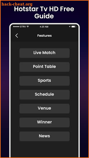 Guide for Hoster Live Cricket Stream App screenshot