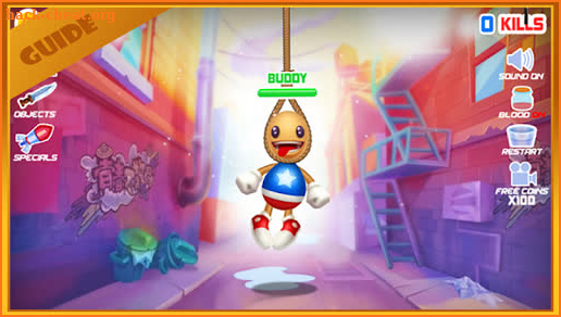 Guide For kick the super buddy bomb screenshot