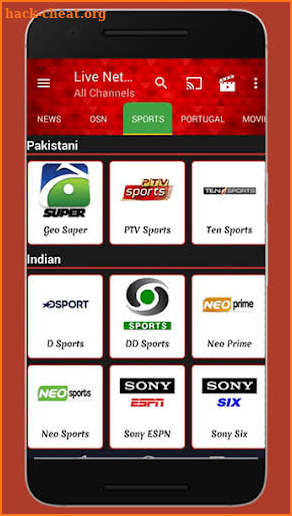 Guide For live net tv : all channels livenettv screenshot