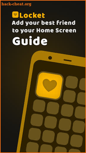 Guide for Locket Widget screenshot