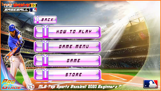 Guide For MLB Tap Sports Baseball Pro 2020 screenshot