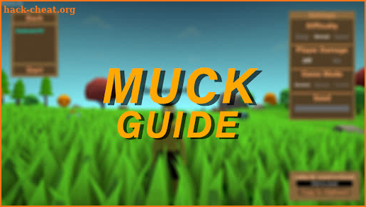 Guide For Muck is a survival-roguelike screenshot