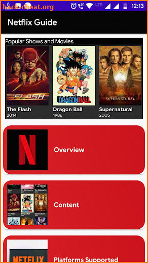 Guide For Netflix Free Movies screenshot