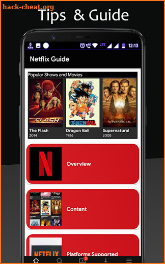 Guide For Netflix TV Shows & Movies 2020 screenshot