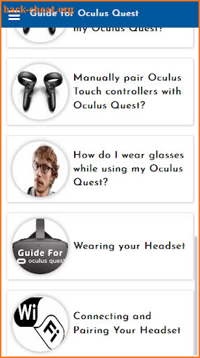 Guide for Oculus Quest screenshot
