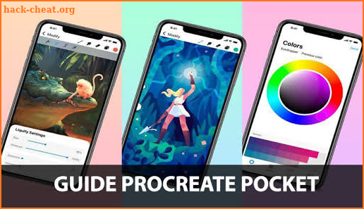 Guide for Procreate Pocket Drawing Assistant screenshot