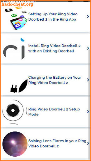 Guide for Ring Video Doorbell 2 screenshot