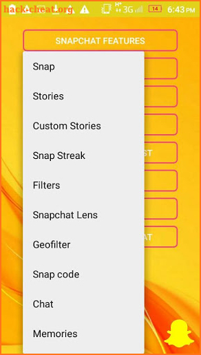 Guide For Snapchat Update screenshot