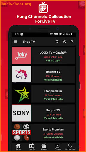 Guide For Thop TV : Live Cricket Streaming Guide screenshot
