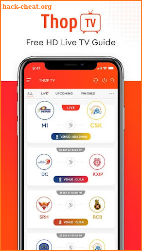 Guide For ThopTV - Thop TV Live Cricket TV Thoptv screenshot