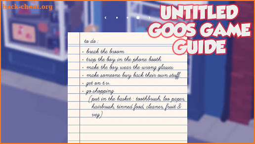Guide For Untitled Goose Game new Walkthrough 2020 screenshot