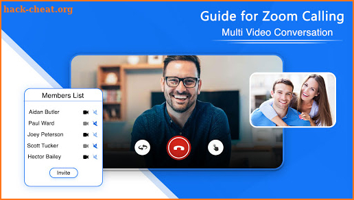 Guide for Video Cloud Meeting - Video Call Meet screenshot